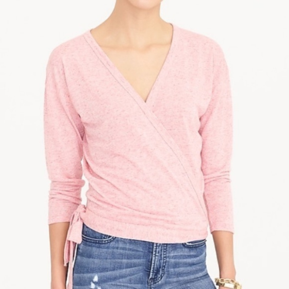 J. crew wrap shirt